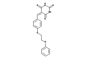 5-[4-(2-phenoxyethoxy)benzylidene]barbituric Acid