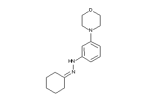 (cyclohexylideneamino)-(3-morpholinophenyl)amine