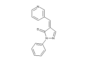 2-phenyl-4-(3-pyridylmethylene)-2-pyrazolin-3-one