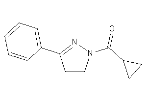 Image of Cyclopropyl-(3-phenyl-2-pyrazolin-1-yl)methanone