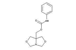 N-phenylcarbamic Acid 1,3,5,7-tetrahydrooxazolo[3,4-c]oxazol-7a-ylmethyl Ester