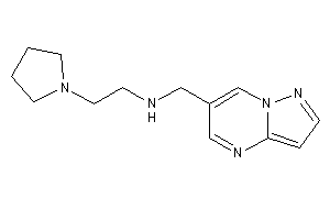 Pyrazolo[1,5-a]pyrimidin-6-ylmethyl(2-pyrrolidinoethyl)amine