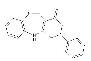 9-phenyl-8,9,10,11-tetrahydrobenzo[b][1,5]benzodiazepin-7-one