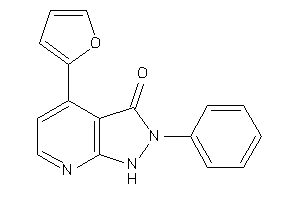 4-(2-furyl)-2-phenyl-1H-pyrazolo[3,4-b]pyridin-3-one