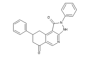 2,8-diphenyl-3,7,8,9-tetrahydropyrazolo[3,4-c]isoquinoline-1,6-quinone