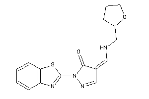 2-(1,3-benzothiazol-2-yl)-4-[(tetrahydrofurfurylamino)methylene]-2-pyrazolin-3-one