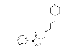4-(3-morpholinopropyliminomethyl)-2-phenyl-2-pyrazolin-3-one