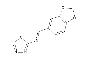 Piperonylidene(1,3,4-thiadiazol-2-yl)amine