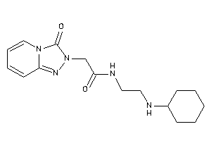 Image of N-[2-(cyclohexylamino)ethyl]-2-(3-keto-[1,2,4]triazolo[4,3-a]pyridin-2-yl)acetamide