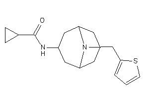 Image of N-[9-(2-thenyl)-9-azabicyclo[3.3.1]nonan-7-yl]cyclopropanecarboxamide
