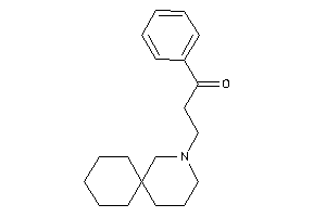 Image of 3-(4-azaspiro[5.5]undecan-4-yl)-1-phenyl-propan-1-one