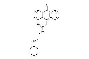 Image of N-[2-(cyclohexylamino)ethyl]-2-(9-ketoacridin-10-yl)acetamide