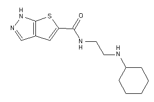 N-[2-(cyclohexylamino)ethyl]-1H-thieno[2,3-c]pyrazole-5-carboxamide