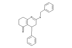 2-(benzylthio)-4-phenyl-4,6,7,8-tetrahydro-3H-quinolin-5-one