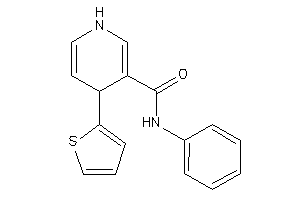 N-phenyl-4-(2-thienyl)-1,4-dihydropyridine-3-carboxamide