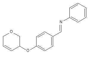 Image of [4-(3,6-dihydro-2H-pyran-3-yloxy)benzylidene]-phenyl-amine