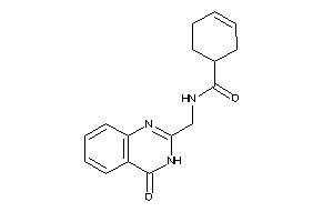 N-[(4-keto-3H-quinazolin-2-yl)methyl]cyclohex-3-ene-1-carboxamide