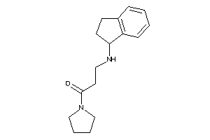 3-(indan-1-ylamino)-1-pyrrolidino-propan-1-one