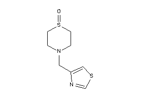 Image of 4-(thiazol-4-ylmethyl)-1,4-thiazinane 1-oxide