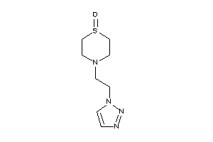 4-[2-(triazol-1-yl)ethyl]-1,4-thiazinane 1-oxide