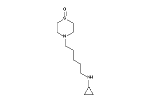 Cyclopropyl-[5-(1-keto-1,4-thiazinan-4-yl)pentyl]amine