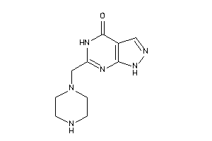 Image of 6-(piperazinomethyl)-1,5-dihydropyrazolo[3,4-d]pyrimidin-4-one