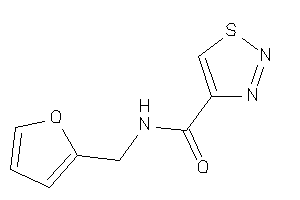 Image of N-(2-furfuryl)thiadiazole-4-carboxamide