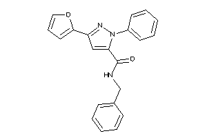 Image of N-benzyl-5-(2-furyl)-2-phenyl-pyrazole-3-carboxamide