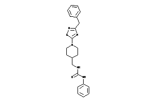 1-[[1-(3-benzyl-1,2,4-thiadiazol-5-yl)-4-piperidyl]methyl]-3-phenyl-urea