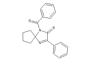 Image of Phenyl-(2-phenyl-3-thioxo-1,4-diazaspiro[4.4]non-1-en-4-yl)methanone