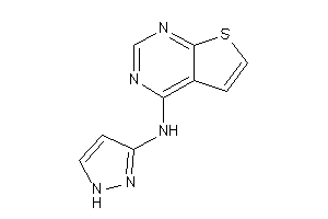 1H-pyrazol-3-yl(thieno[2,3-d]pyrimidin-4-yl)amine