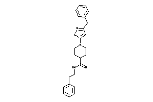 1-(3-benzyl-1,2,4-thiadiazol-5-yl)-N-phenethyl-isonipecotamide