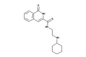 N-[2-(cyclohexylamino)ethyl]-1-keto-2H-isoquinoline-3-carboxamide