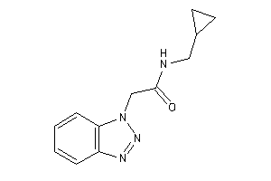 2-(benzotriazol-1-yl)-N-(cyclopropylmethyl)acetamide