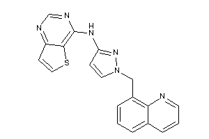 [1-(8-quinolylmethyl)pyrazol-3-yl]-thieno[3,2-d]pyrimidin-4-yl-amine