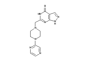 6-[(4-pyrazin-2-ylpiperazino)methyl]-1,5-dihydropyrazolo[3,4-d]pyrimidin-4-one