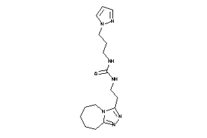 1-(3-pyrazol-1-ylpropyl)-3-[2-(6,7,8,9-tetrahydro-5H-[1,2,4]triazolo[4,3-a]azepin-3-yl)ethyl]urea