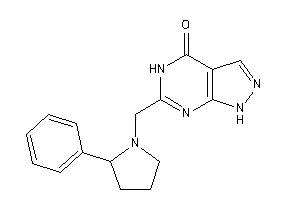 6-[(2-phenylpyrrolidino)methyl]-1,5-dihydropyrazolo[3,4-d]pyrimidin-4-one