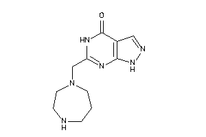 6-(1,4-diazepan-1-ylmethyl)-1,5-dihydropyrazolo[3,4-d]pyrimidin-4-one