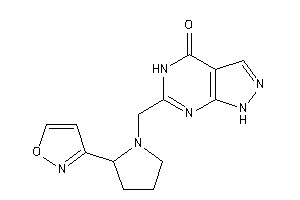 6-[(2-isoxazol-3-ylpyrrolidino)methyl]-1,5-dihydropyrazolo[3,4-d]pyrimidin-4-one