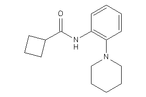 Image of N-(2-piperidinophenyl)cyclobutanecarboxamide