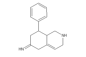 Image of (8-phenyl-2,3,5,7,8,8a-hexahydro-1H-isoquinolin-6-ylidene)amine