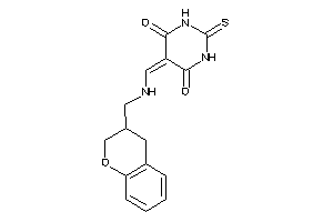 5-[(chroman-3-ylmethylamino)methylene]-2-thioxo-hexahydropyrimidine-4,6-quinone