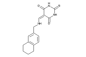 5-[(tetralin-6-ylmethylamino)methylene]-2-thioxo-hexahydropyrimidine-4,6-quinone