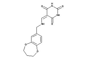 5-[(3,4-dihydro-2H-1,5-benzodioxepin-7-ylmethylamino)methylene]-2-thioxo-hexahydropyrimidine-4,6-quinone