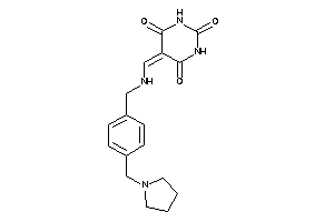 5-[[[4-(pyrrolidinomethyl)benzyl]amino]methylene]barbituric Acid