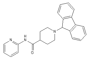1-(9H-fluoren-9-yl)-N-(2-pyridyl)isonipecotamide