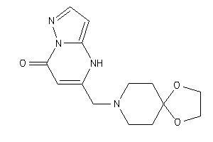 Image of 5-(1,4-dioxa-8-azaspiro[4.5]decan-8-ylmethyl)-4H-pyrazolo[1,5-a]pyrimidin-7-one