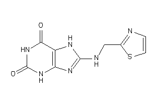 Image of 8-(thiazol-2-ylmethylamino)-7H-xanthine