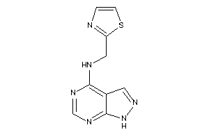 Image of 1H-pyrazolo[3,4-d]pyrimidin-4-yl(thiazol-2-ylmethyl)amine